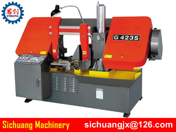 China Automatic Horizontal Metal Cutting Band Saw Machine