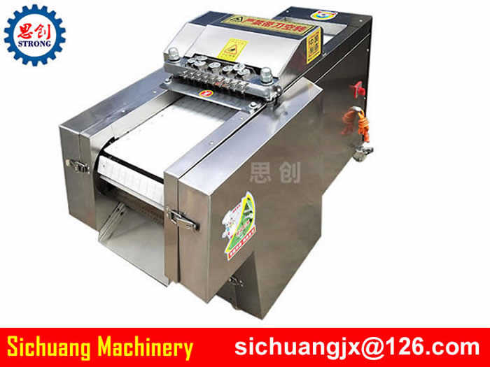 Automatic Meat Steak Chicken Cube Cutting Machine From China