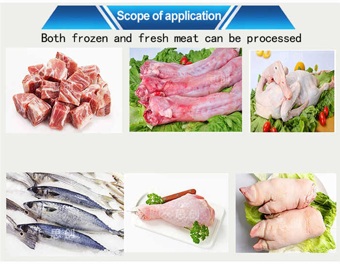 meat steak cutting machine