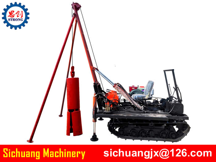 Affordable Hydraulic Mini Crawler Type Pile Driver