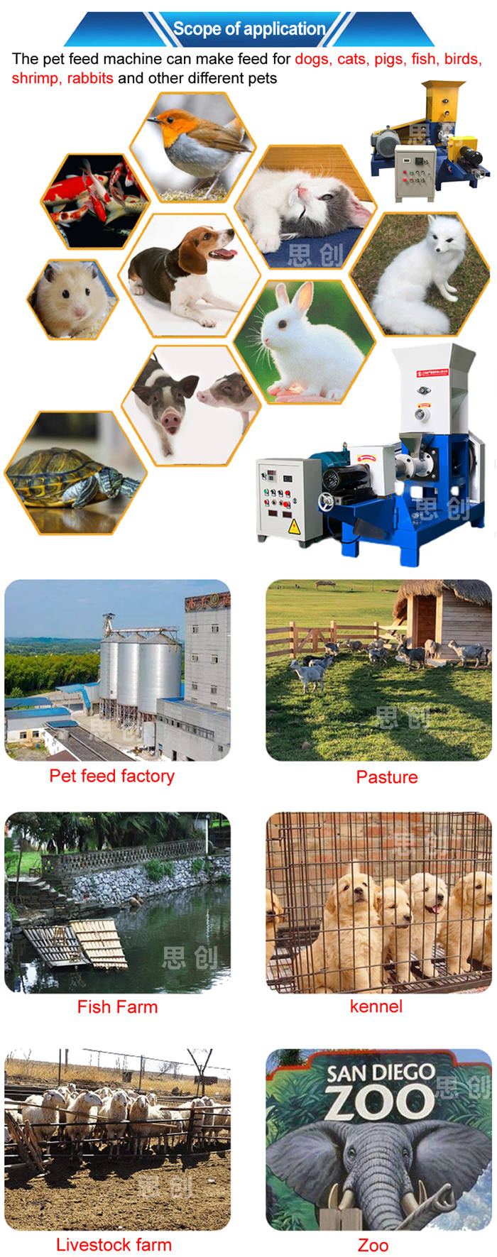 dog feed pellet machine