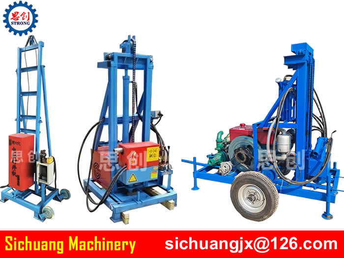 Diesel Drilling Rig Electric Water Well Drilling Machine