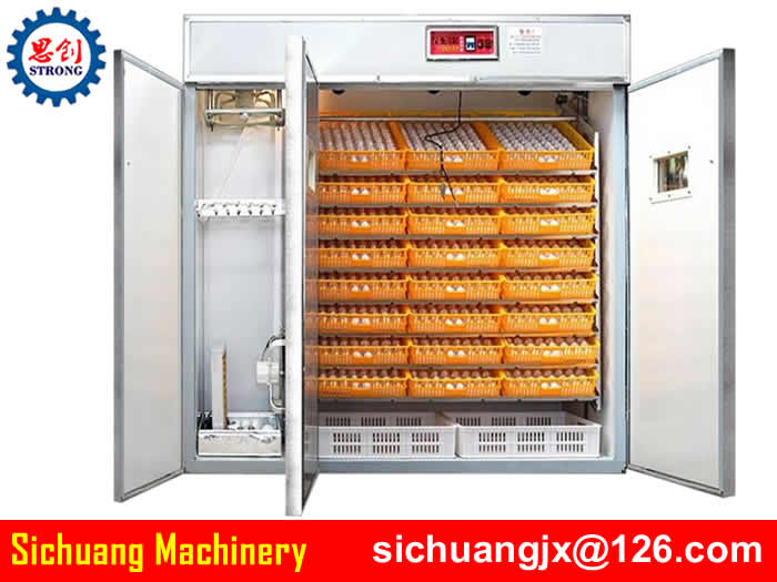 Industrial Automatic Poultry Chicken Egg Incubator in China