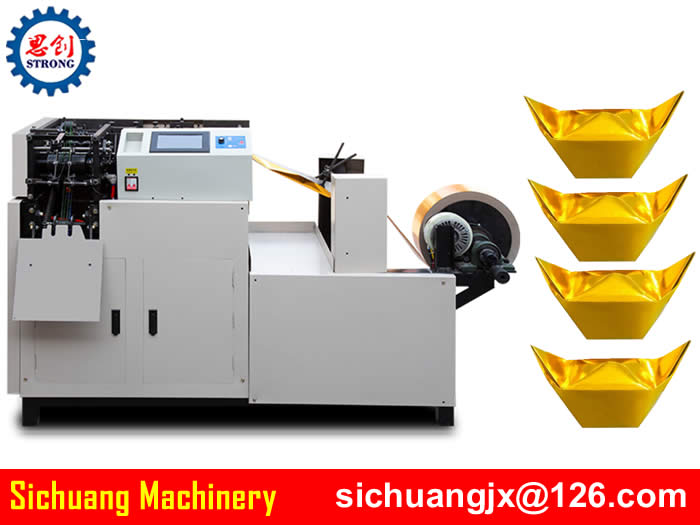 Yuanbao Joss Paper Gold Ingot Folding Machine