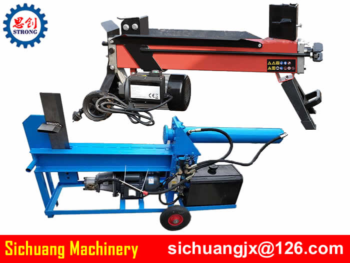 Gasoline Electric Hydraulic Wood Log Splitter Machine With CE