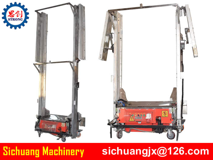 China Automatic Wall Rendering Machine And Plastering Machine