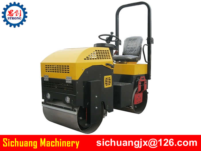 Small Drum Road Roller With Gasoline Or Diesel Engine