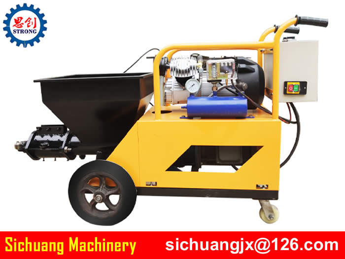 Cement Mortar Spraying Machine With High Quality At Best Price