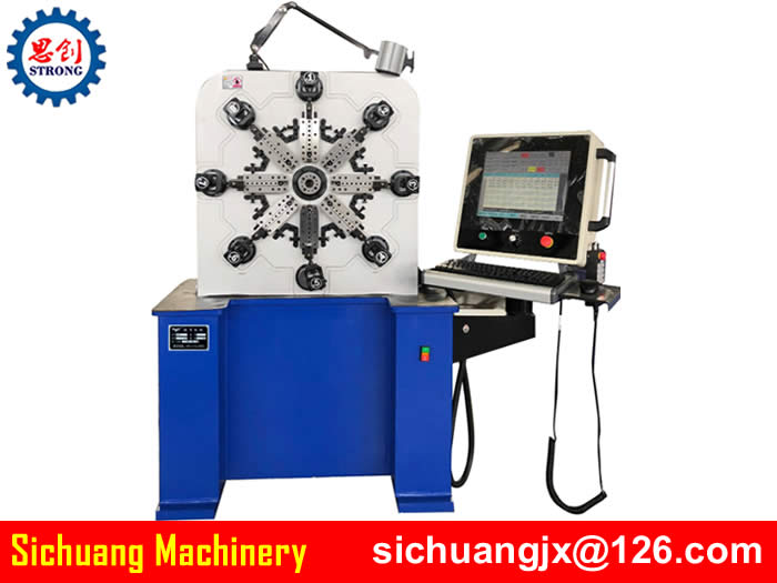 CNC Spring Coiling Machine Produced By China Spring Machine Factory