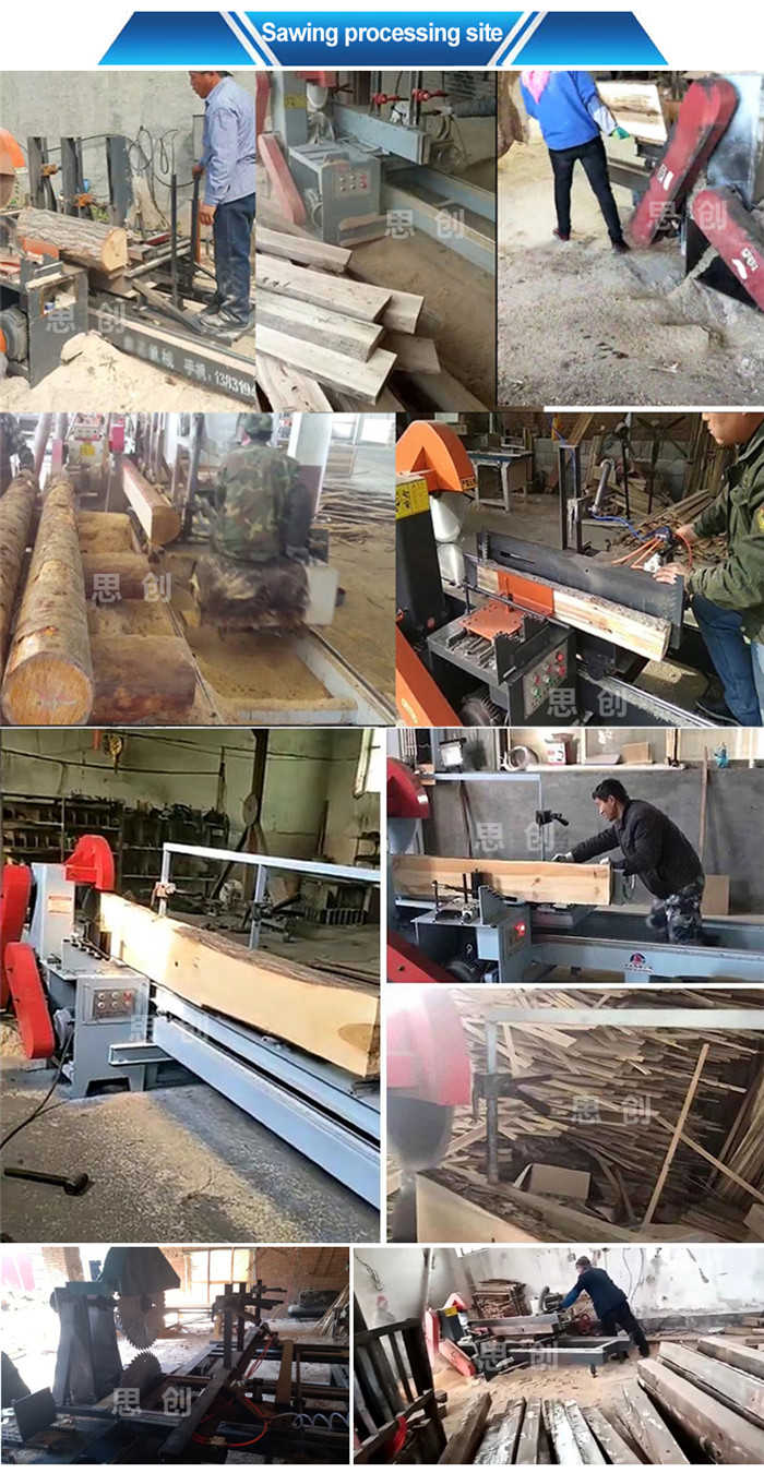 log sliding table saw