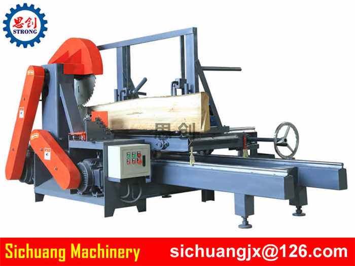 Log Push Table Saw Wood Sliding Table Panel Saw Machine