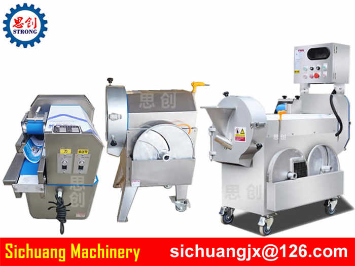 Automatic Vegetable Cutter Stainless Steel Fruit Cutting Machine