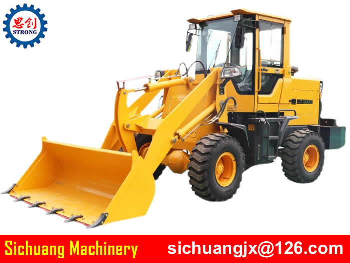 Hydraulic Diesel Front End Wheel Loader With Bucket