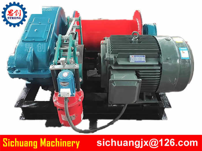 hydraulic winch